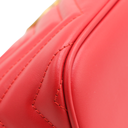 Gucci GG Marmont Boat Leather Shoulder Bag Red 739166