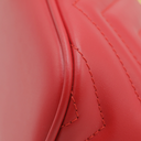 Gucci GG Marmont Boat Leather Shoulder Bag Red 739166