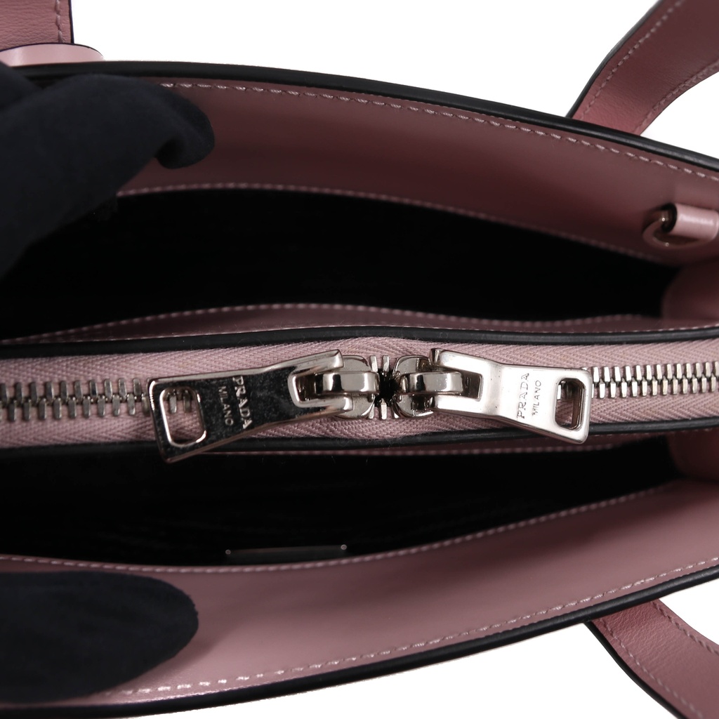 Prada Re-Edition 1995 Mini Bag in Dusty Pink Brushed Leather