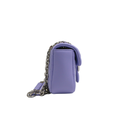 Gucci GG Marmont Small Shoulder Bag in Purple Leather 837280