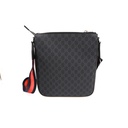 Gucci GG Supreme Black Diagonal Shoulder Bag 792081
