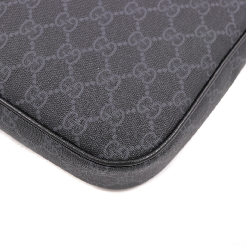 Gucci GG Supreme Black Diagonal Shoulder Bag 792081