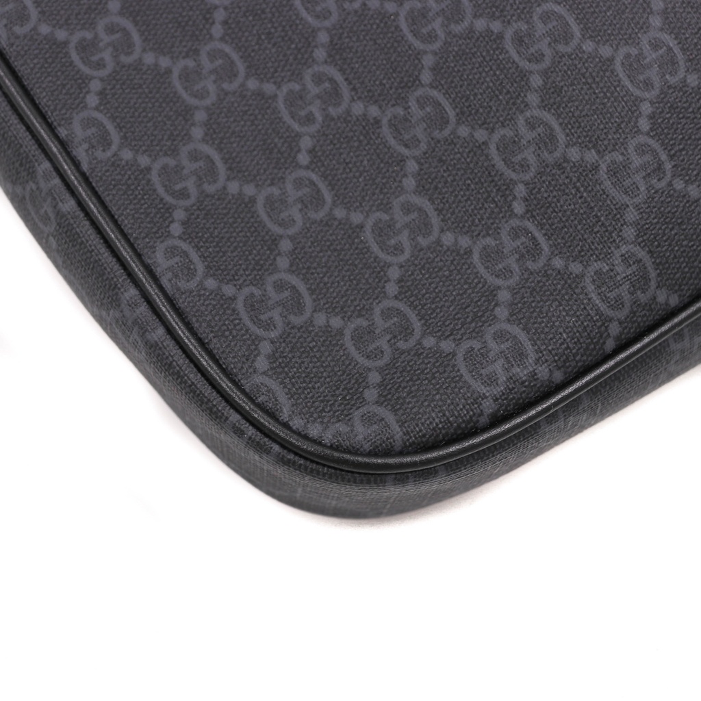 Gucci GG Supreme Black Diagonal Shoulder Bag 792081