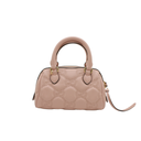 Gucci GG Matelassé Pink Leather Top Handle Bag 702251