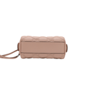 Gucci GG Matelassé Pink Leather Top Handle Bag 702251