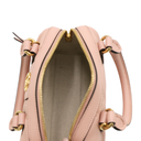 Gucci GG Matelassé Pink Leather Top Handle Bag 702251