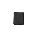 Prada Saffiano Triangle Logo Bifold Black Wallet