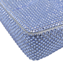 Prada Triangle Crystal Mini bag Blue
