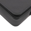 Gucci Rubber-Effect Medium Messenger Bag in Black 775097