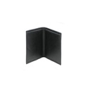 Prada Saffiano Triangle Logo Bifold Black Wallet