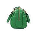 Gucci GG Matelassé Vibrant Green Leather Top Handle 702251