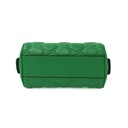 Gucci GG Matelassé Vibrant Green Leather Top Handle 702251