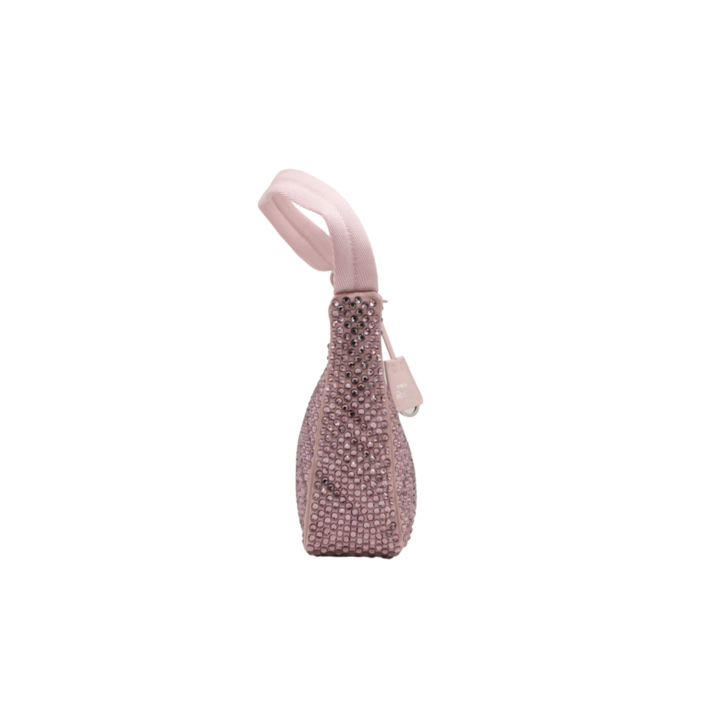 Prada Re-Edition 2000 Satin Mini Bag Pink