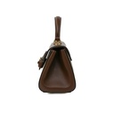 Gucci Horsebit 1955 Mini Top Handle Bag Beige Ebony 703848