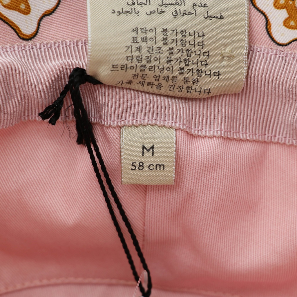 Gucci Kawaii Pink Bucket Hat Size Medium