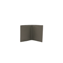 Prada Saffiano Triangle Logo Bifold Grey Wallet