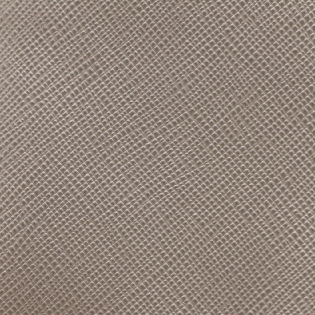 Prada Saffiano Triangle Logo Bifold Grey Wallet