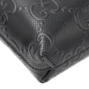 Gucci GG jumbo medium crossbody bag in black leather 696009