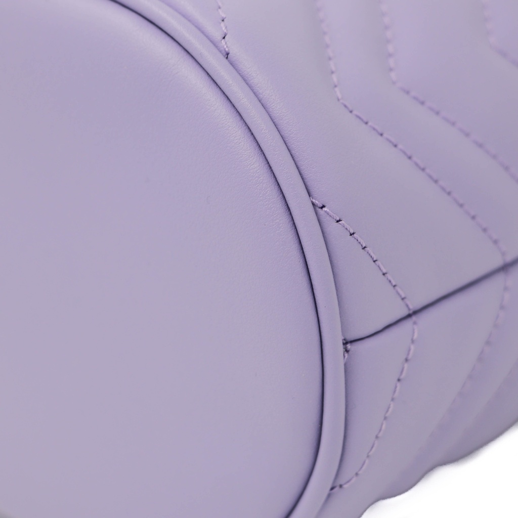Gucci GG Marmont Small Bucket Bag Baby Purple 575163