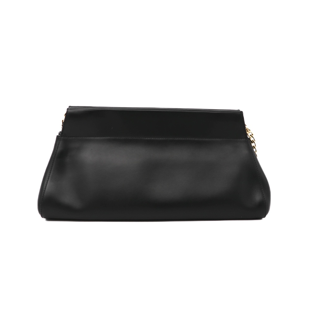 Prada Enchaine Medium Leather Bag Black