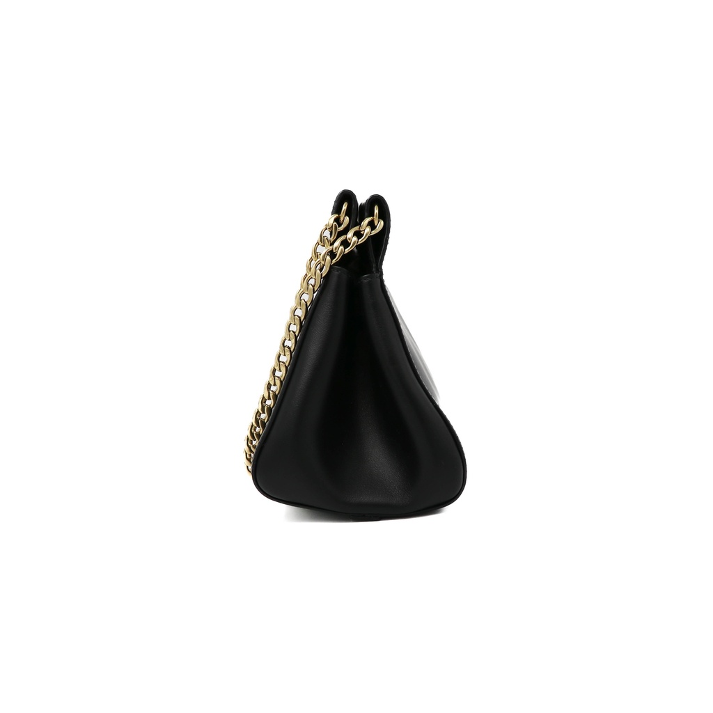 Prada Enchaine Medium Leather Bag Black