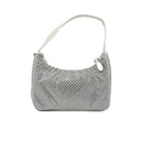 Prada Re-Edition 2000 Satin Crystal Mini Bag White