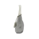 Prada Re-Edition 2000 Satin Crystal Mini Bag White