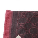 Gucci GG Wool Scarf Pink 133483