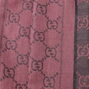 Gucci GG Wool Scarf Pink 133483