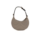 Gucci Marmont Half Moon Shaped Mini Shoulder Bag White