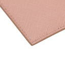Prada Pink Saffiano Triangle Logo Card Holder