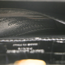 Yves Saint Laurent Kate Black Crocodile Embossed Leather Belt Bag