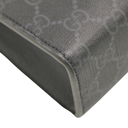 Gucci GG Supreme Grey trim medium pouch 768255