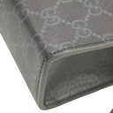 Gucci GG Supreme Grey trim medium pouch 768255