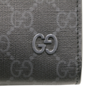 Gucci GG Supreme Grey trim medium pouch 768255