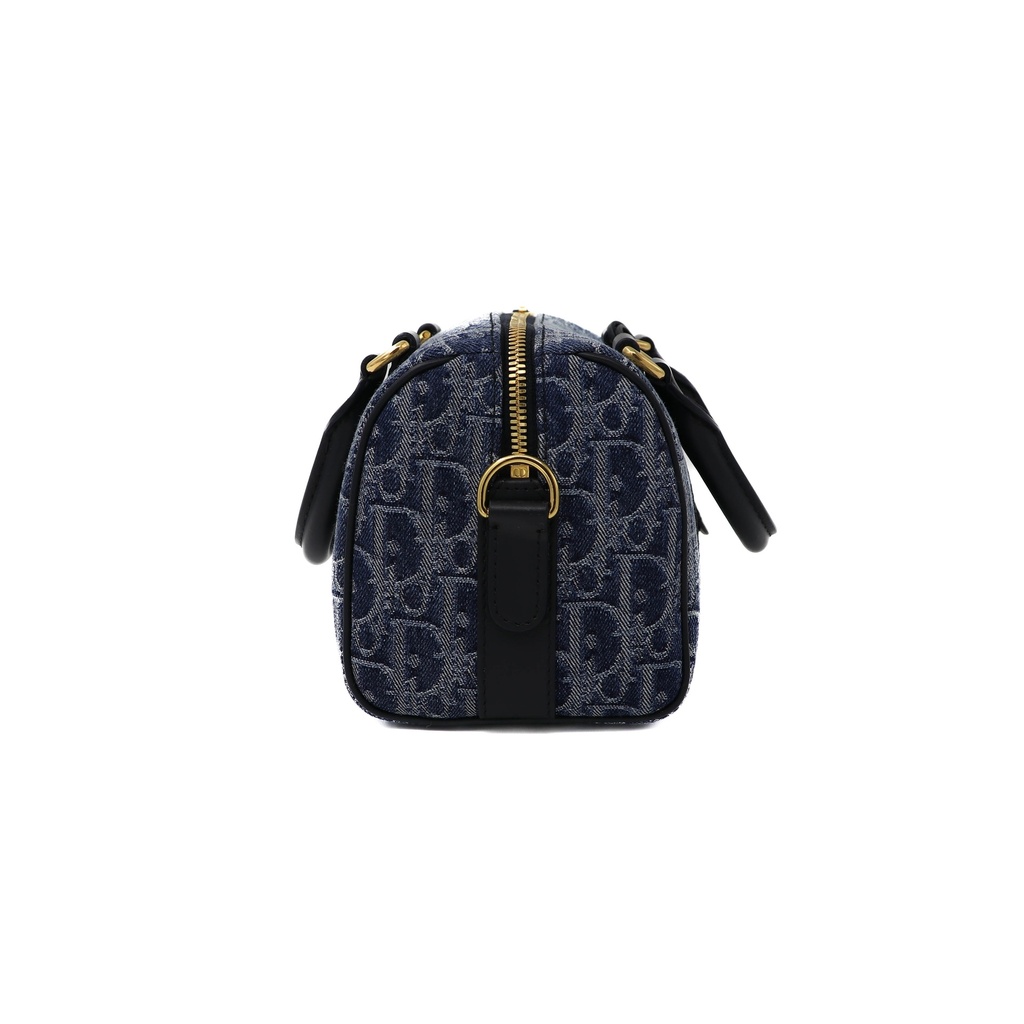 Christian Dior Groove 20 Bag Denim Oblique Jaquard