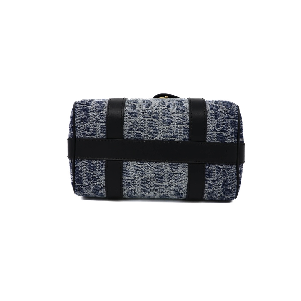 Christian Dior Groove 20 Bag Denim Oblique Jaquard