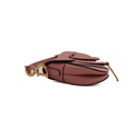 Christiano Dior Mini Pink Leather Saddle Bag