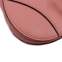 Christiano Dior Mini Pink Leather Saddle Bag