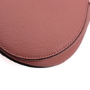 Christiano Dior Mini Pink Leather Saddle Bag