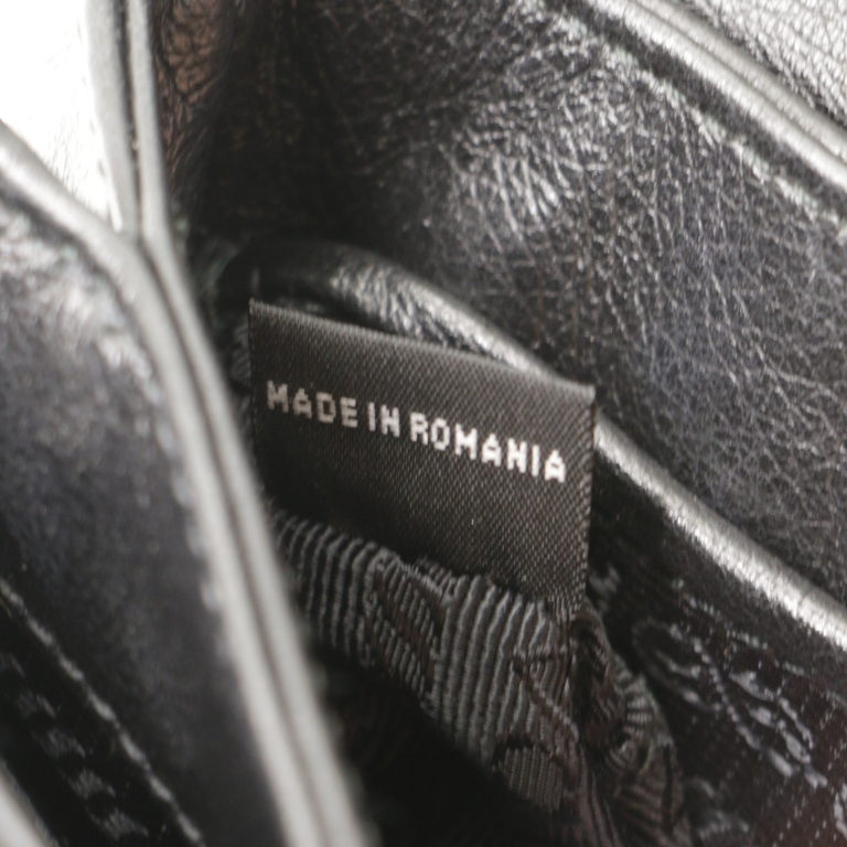 Prada Black Leather Diagramme Crossbody Bag