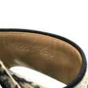 Christian Dior Dentelle Heeled Slide Size 38 1/2