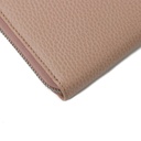 Gucci Bi-color GG Marmont zip around wallet Dusty Pink 456117