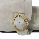 Christian Dior Médaillon Buckle Mule Trench Suede Calfskin Size 37