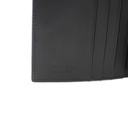 Prada Black Leather Bifold Wallet