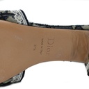 Christian Dior Dentelle Heeled Slide Size 37 1/2