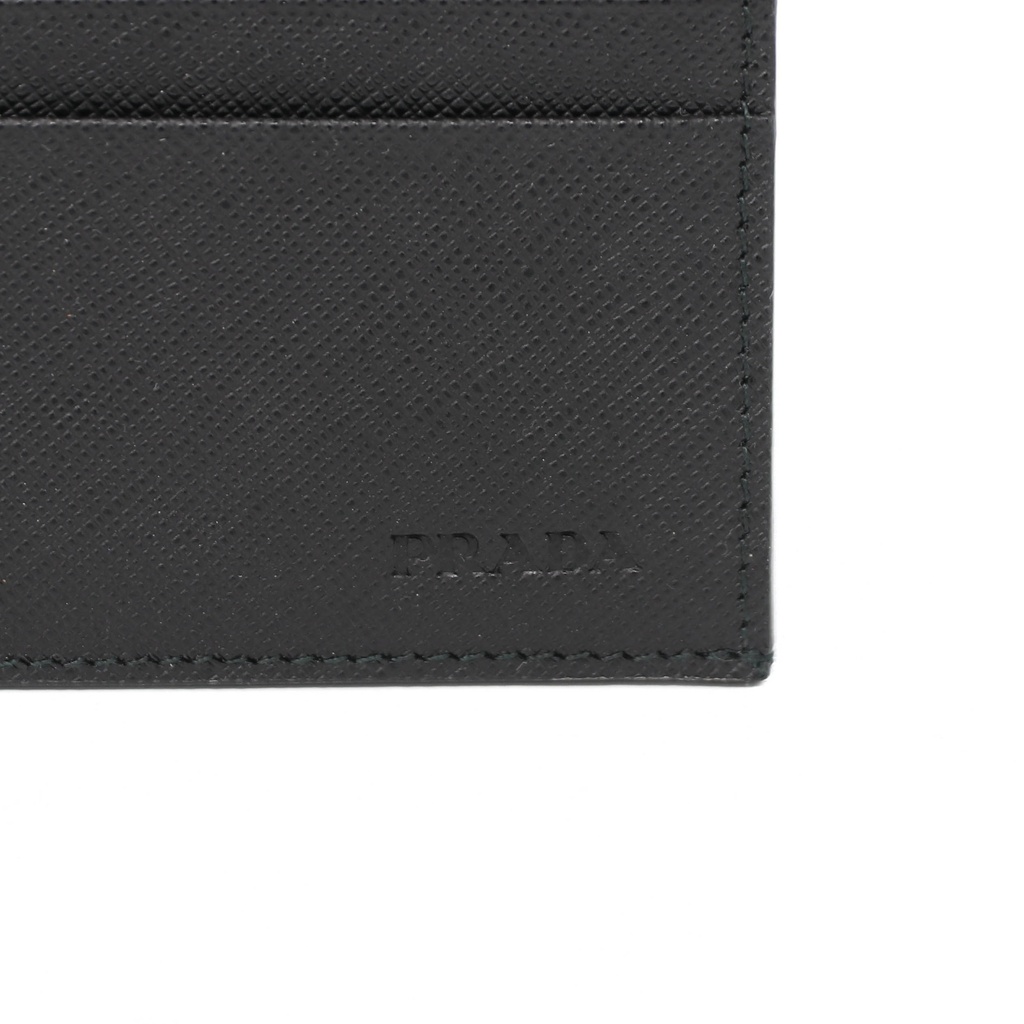 Prada Saffiano Black Card holder