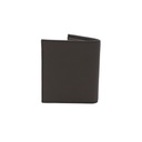 Prada Saffiano Triangle Logo Bifold Grey Wallet