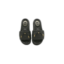 Christian Dior Cannage Slide Black Quilted Cannage Lambskin Size 36