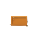 Prada Mini Saffiano Leather Crossbody Bag Orange